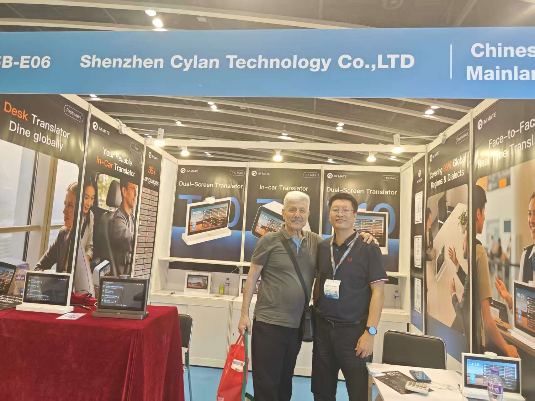 IM Mate demonstrations at Hong Kong Electronics Fair 2